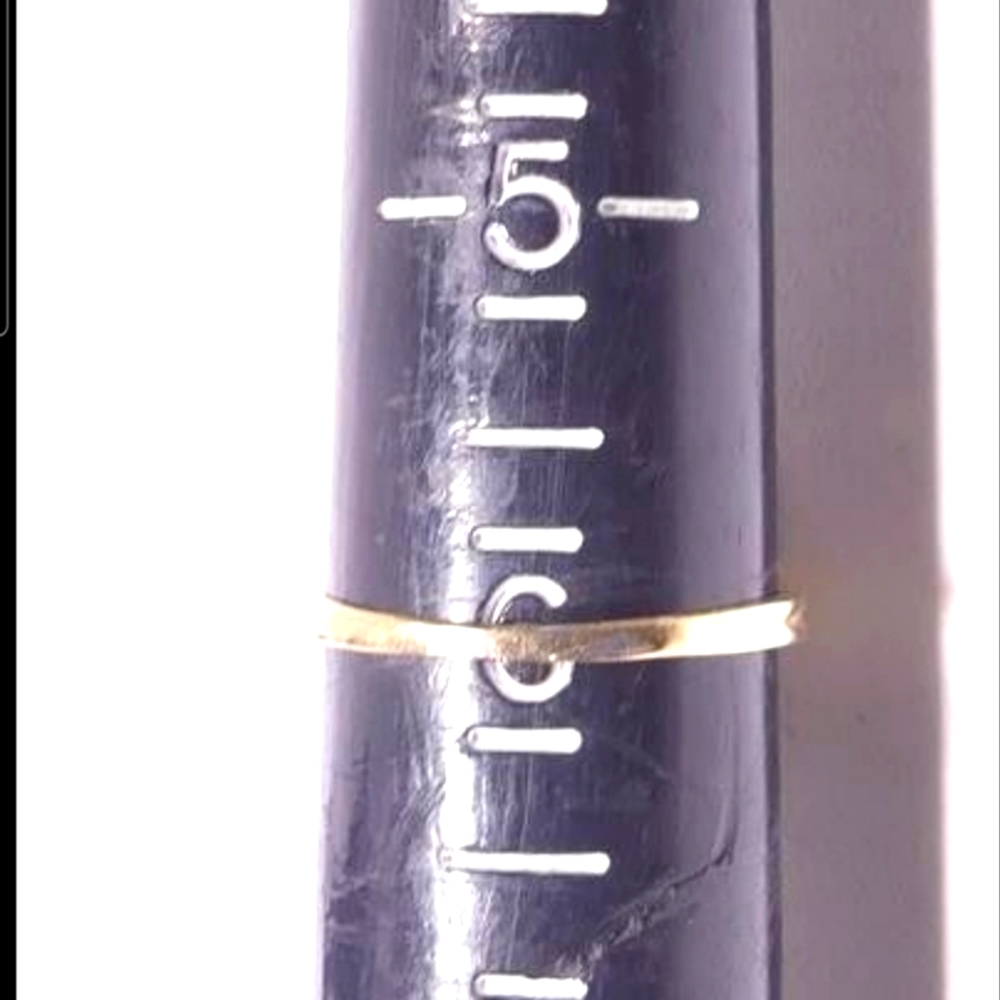 Vintage 10k Ruby Diamond Ring - image 4